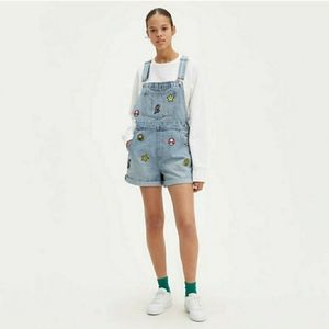 Levi's X Super Mario Vintage Shortalls size S